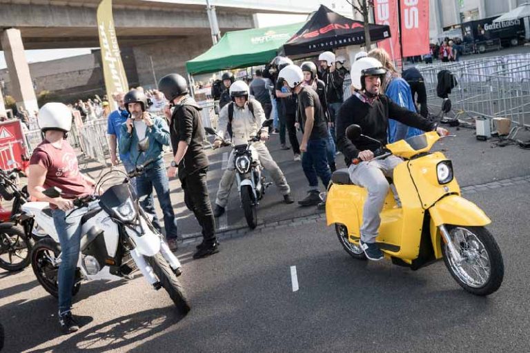 E-Scooter Parcours - Intermot