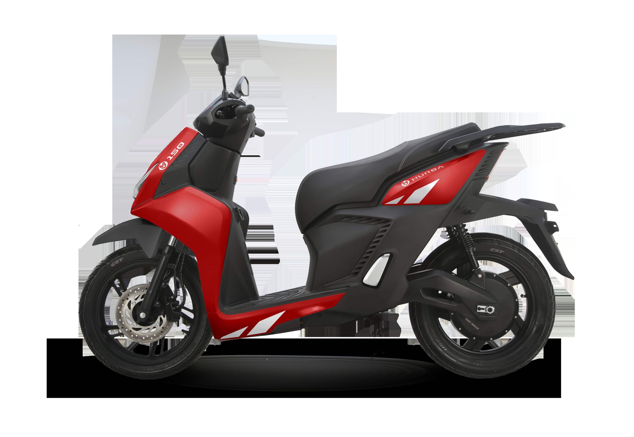 Hurba 150 left side red sport.