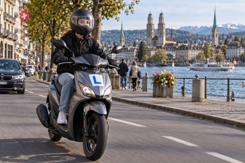 New Swiss driving licence rules for categories A1, A and B.
